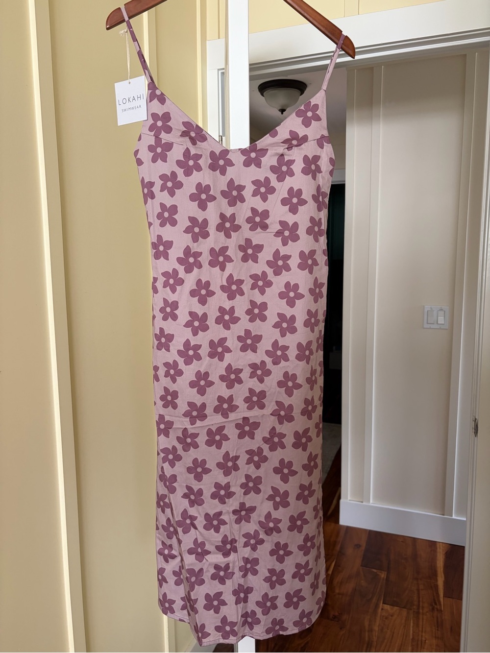 Lokahi Swimwear NWT Slip Dress in Grape Nectar size XS